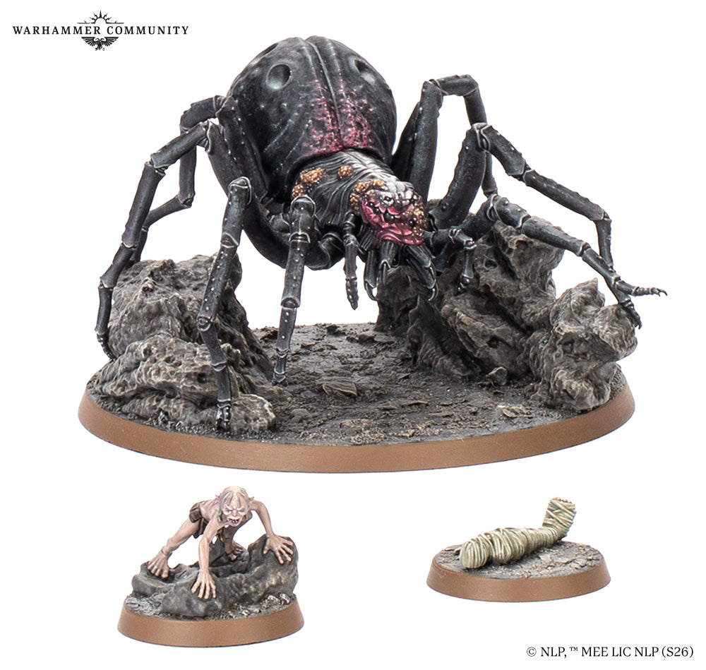The Path pf Cirith Ungol: Shelob and Gollum